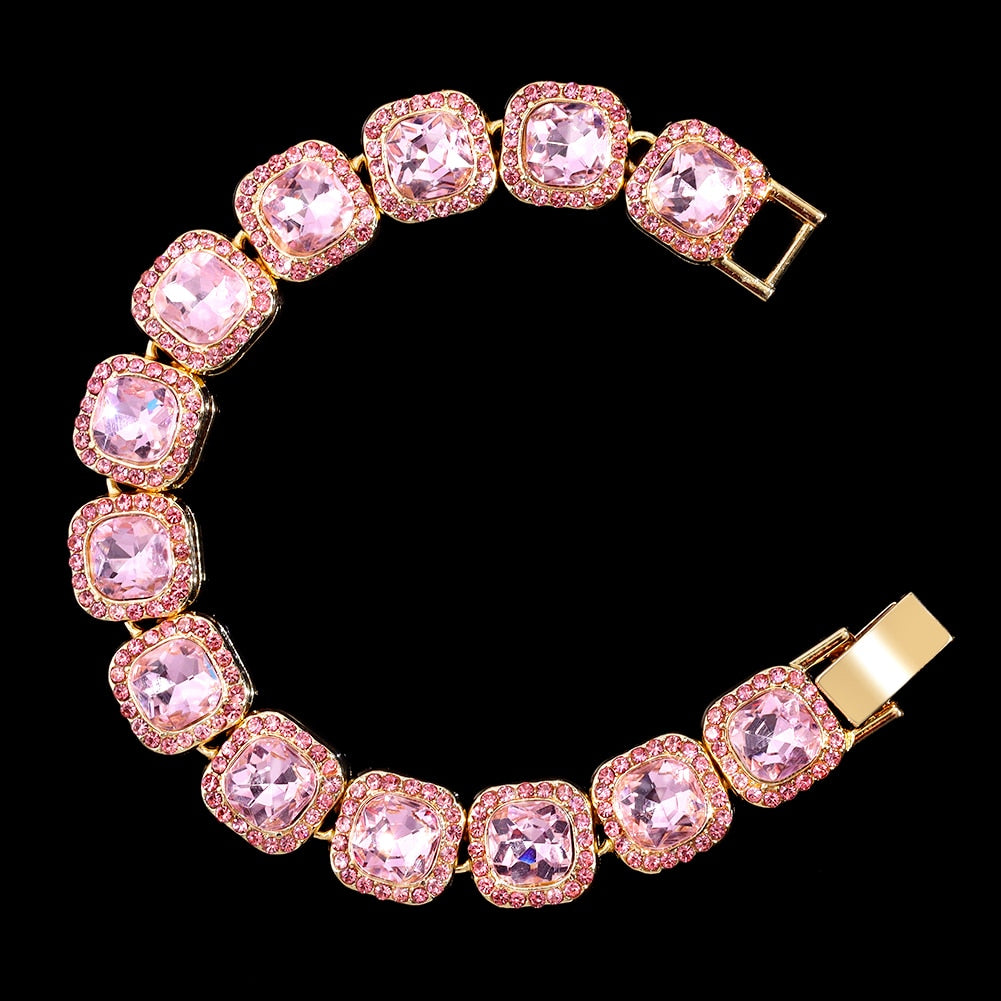Cuban Quartz Bling Full Rhinestones Watches